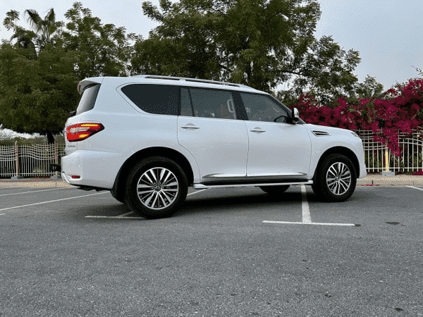 Rent Nissan Patrol (White), 2022 in Dubai - Image 4