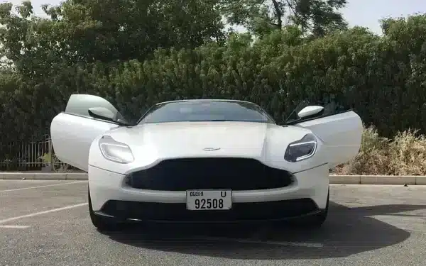 Rent Aston Martin DB11 (White), 2018 in Dubai