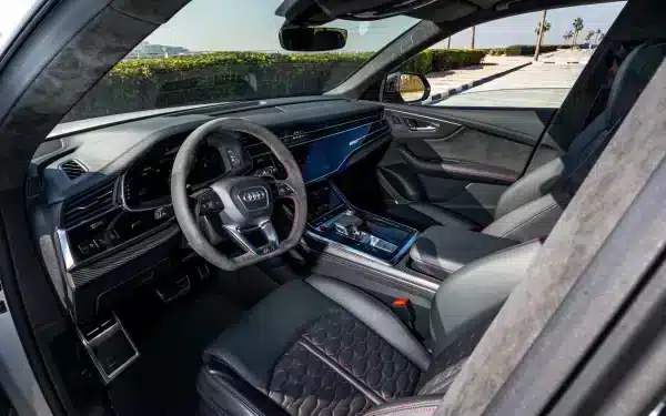 Rent Audi RSQ8 (White), 2021 in Dubai - Image 7