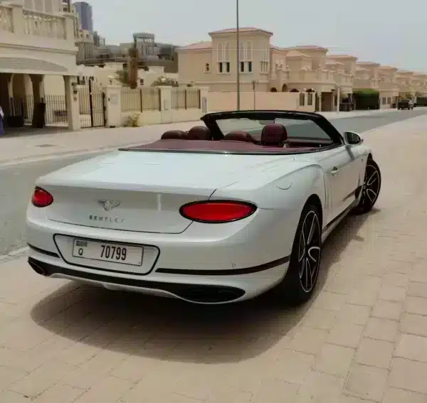 Rent Bentley Continental (White), 2019 in Dubai - Image 2