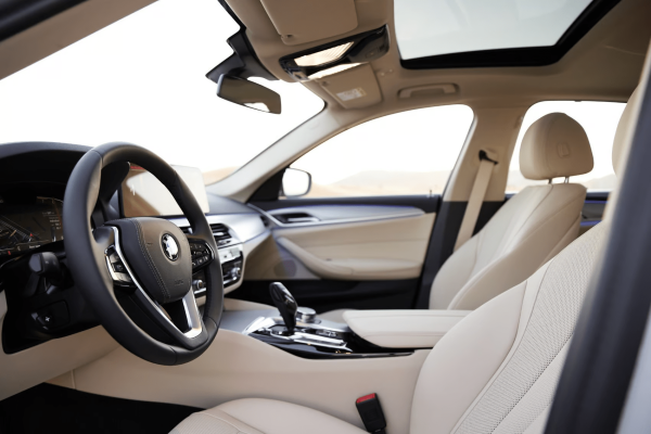 Rent BMW 520i (White), 2023 in Dubai - Image 6