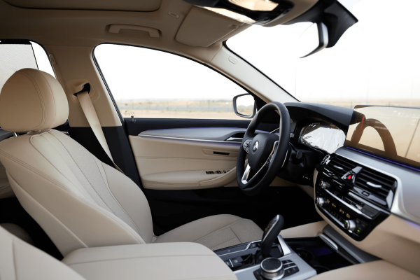 Rent BMW 520i (White), 2023 in Dubai - Image 7