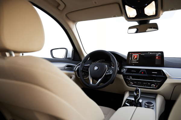 Rent BMW 520i (White), 2023 in Dubai - Image 2