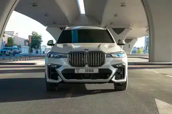 Rent BMW X7 (White), 2021 in Dubai - Image 2