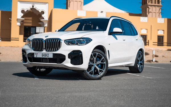 Rent BMW X5 (White), 2023 in Dubai