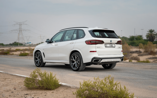 Rent BMW X5 (White), 2023 in Dubai - Image 5