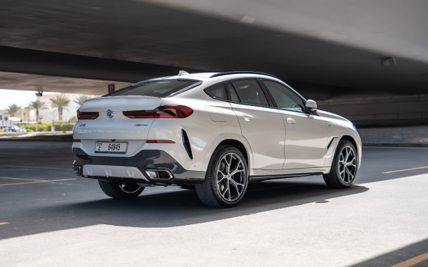 Rent BMW X6 (White), 2023 in Dubai - Image 4
