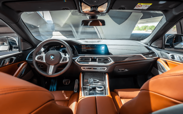 Rent BMW X6 (White), 2023 in Dubai - Image 7