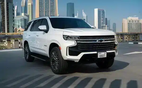 Rent Chevrolet Tahoe (White), 2021 in Dubai