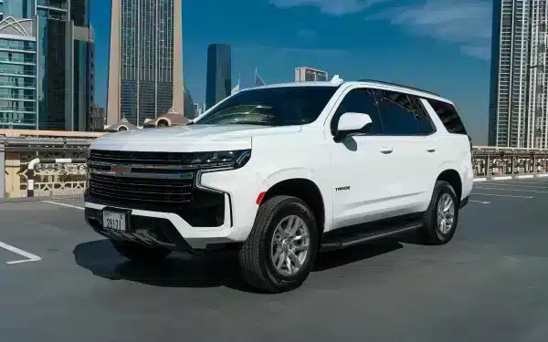 Rent Chevrolet Tahoe (White), 2021 in Dubai