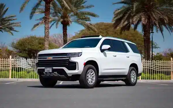 Rent Chevrolet Tahoe (White), 2021 in Dubai