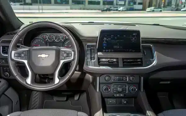 Rent Chevrolet Tahoe (White), 2021 in Dubai - Image 6