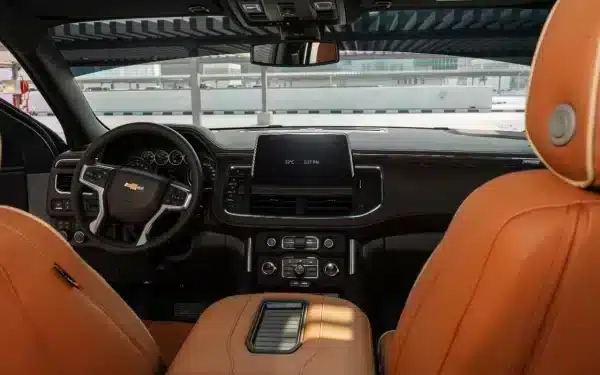 Rent Chevrolet Tahoe (White), 2021 in Dubai - Image 5