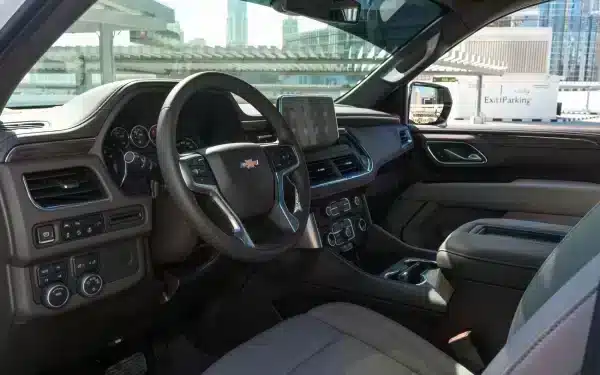 Rent Chevrolet Tahoe (White), 2021 in Dubai - Image 6