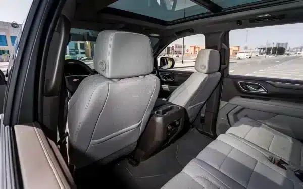 Rent Chevrolet Tahoe (White), 2021 in Dubai - Image 4