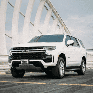 Rent Chevrolet Tahoe (White), 2023 in Dubai