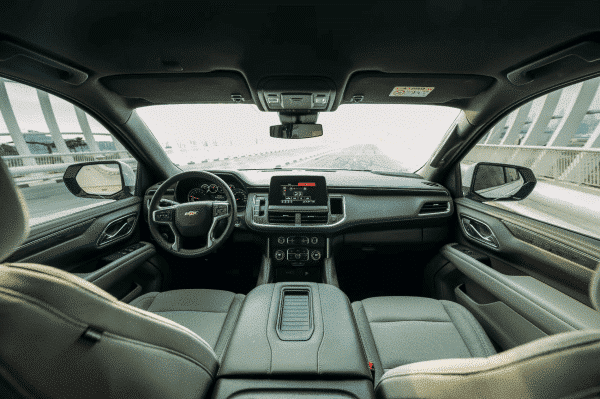 Rent Chevrolet Tahoe (White), 2023 in Dubai - Image 4