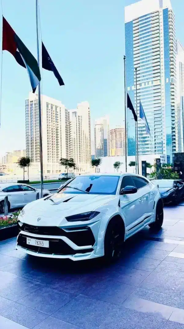 Rent Lamborghini Urus Novitec (White), 2020 in Dubai - Image 5