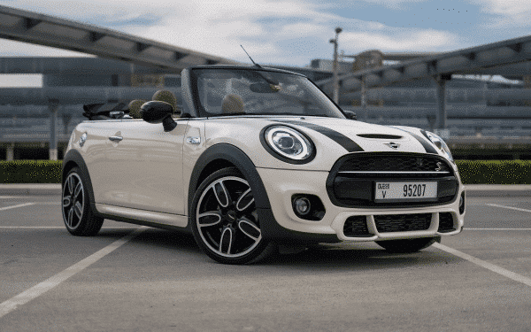 Rent Mini Cooper (White), 2020 in Dubai