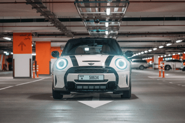 Rent Mini Cooper (White), 2023 in Dubai - Image 2