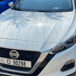 Rent Nissan Altima (White), 2019 in Dubai