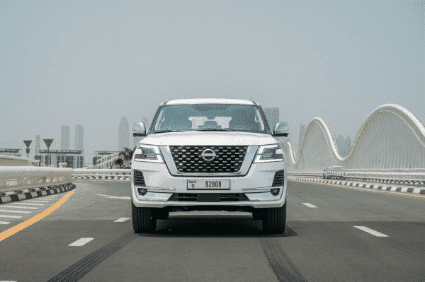 Rent Nissan Patrol (White), 2023 in Dubai - Image 2