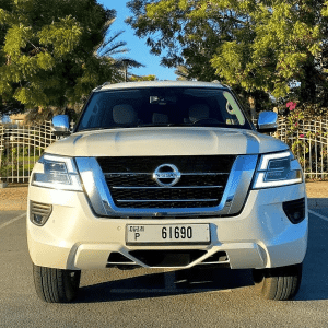 Rent Nissan Patrol (White), 2020 in Dubai