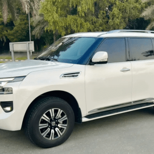 Rent Nissan Patrol (White), 2021 in Dubai