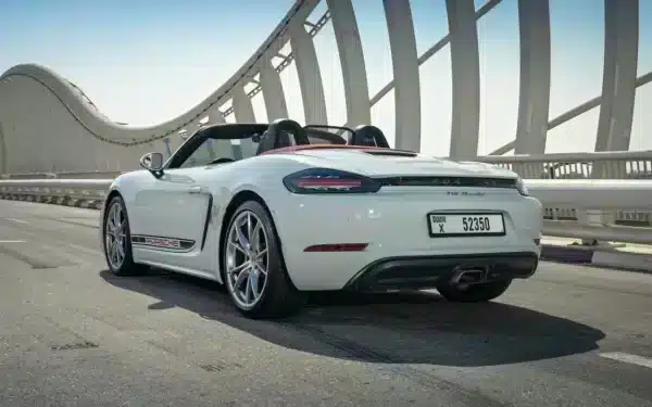 Rent Porsche Boxster 718 (White), 2019 in Dubai - Image 8