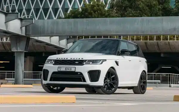 Rent Range Rover Sport SVR (White), 2024 in Dubai