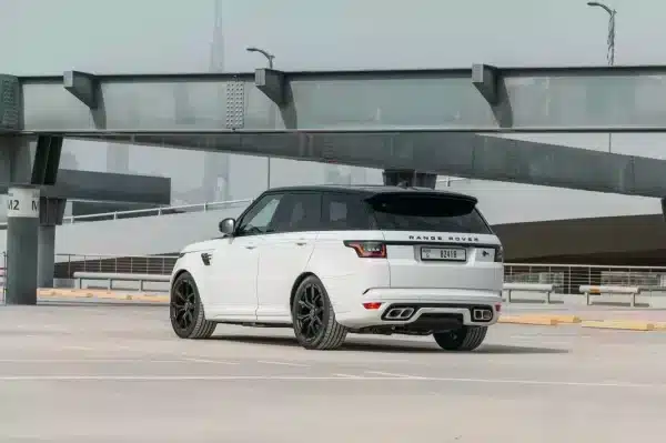 Rent Range Rover Sport SVR (White), 2024 in Dubai - Image 8