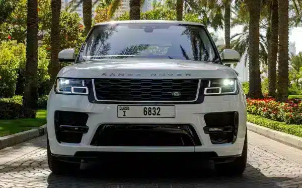 Rent Range Rover Vogue (White), 2019 in Dubai