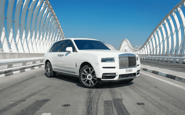 Rent Rolls Royce Cullinan (White), 2019 in Dubai