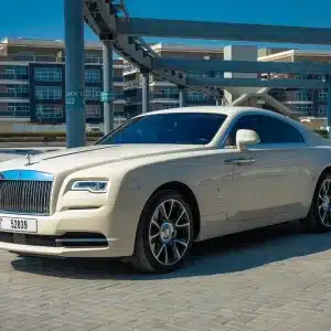 Rent Rolls Royce Wraith (White), 2019 in Dubai