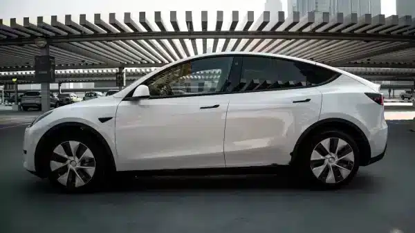 Rent Tesla Model Y Long Range (White), 2022 in Dubai - Image 2