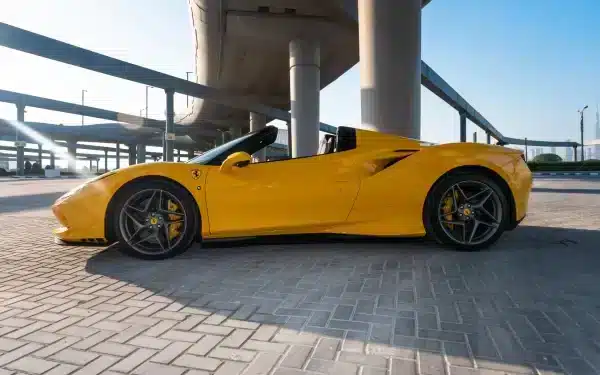 Rent Ferrari F8 (Yellow), 2022 in Dubai - Image 7