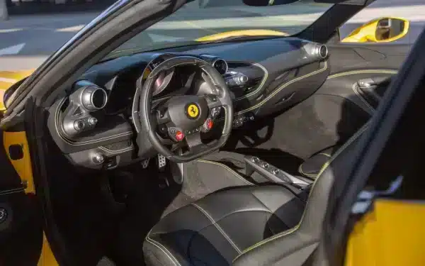 Rent Ferrari F8 (Yellow), 2022 in Dubai - Image 4