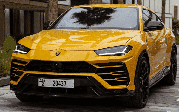 Rent Lamborghini Urus (Yellow), 2019 in Dubai