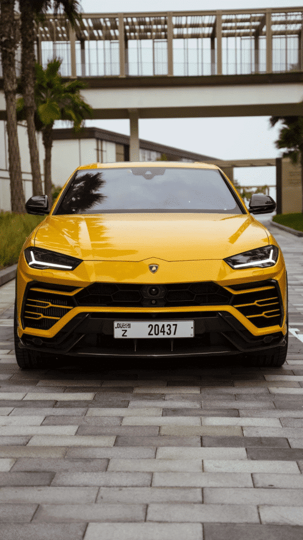 Rent Lamborghini Urus (Yellow), 2019 in Dubai - Image 2