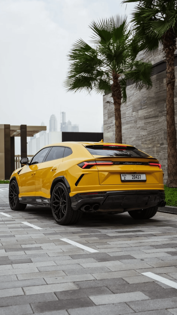 Rent Lamborghini Urus (Yellow), 2019 in Dubai - Image 8