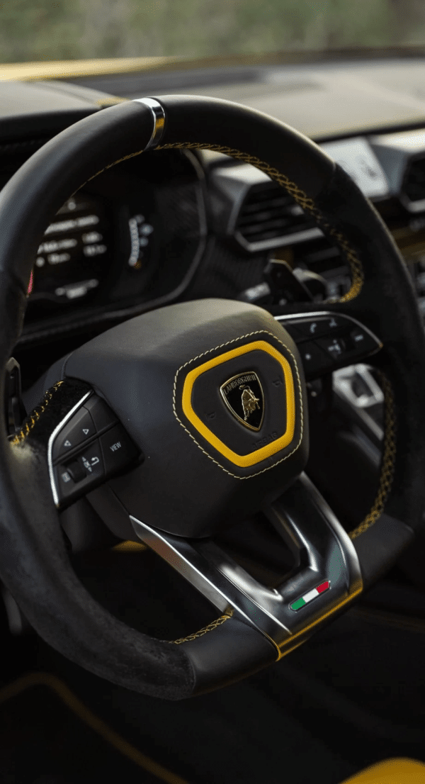 Rent Lamborghini Urus (Yellow), 2019 in Dubai - Image 7