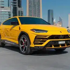 Rent Lamborghini Urus (Yellow), 2020 in Dubai