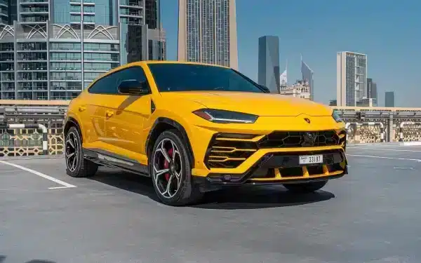Rent Lamborghini Urus (Yellow), 2020 in Dubai