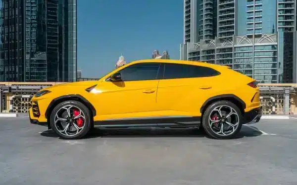 Rent Lamborghini Urus (Yellow), 2020 in Dubai - Image 2